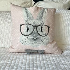 Bunny Accent Pillow